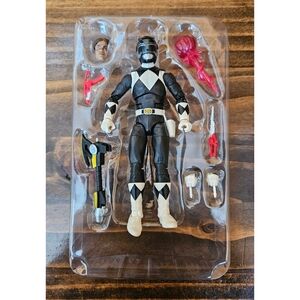 Power Rangers, Black and White Action Figure with Accessories